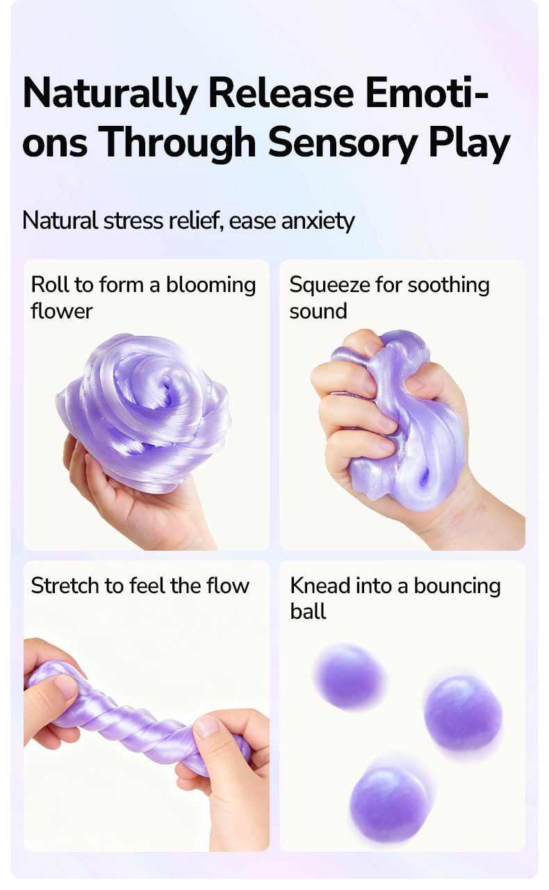 Slime mideer perłowy – sakura pink