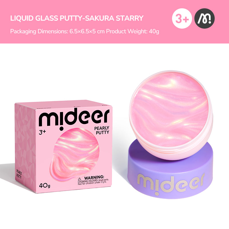 Putty mideer perłowa masa sensoryczna – sakura pink