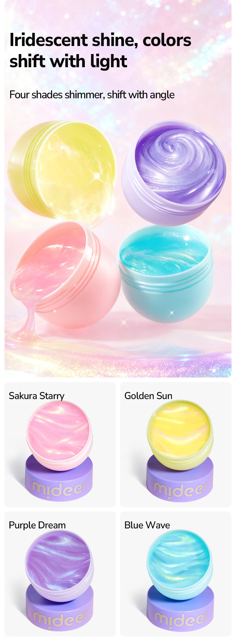 Slime mideer perłowy – golden sun