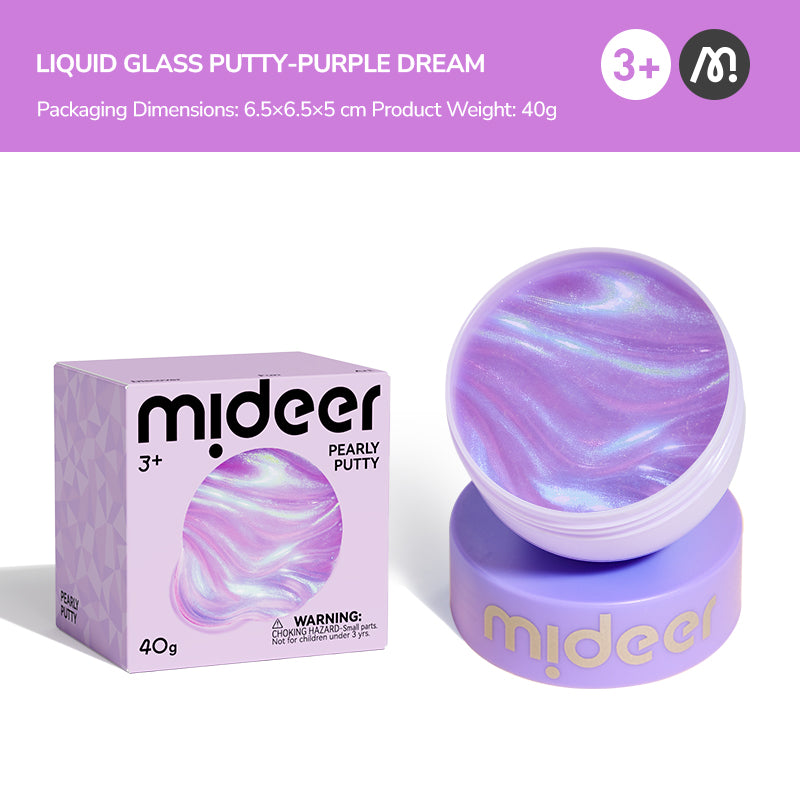 Putty mideer perłowa masa sensoryczna – purple dream