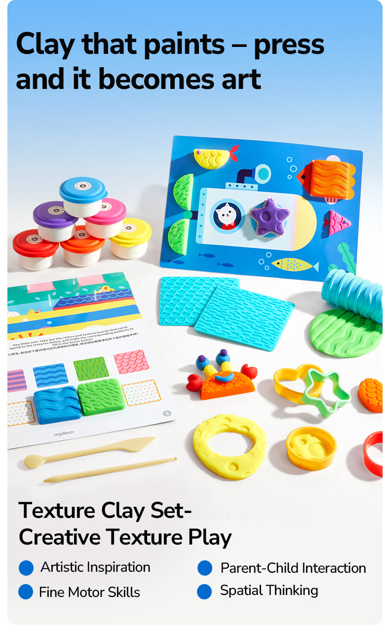 Mideer texture play set