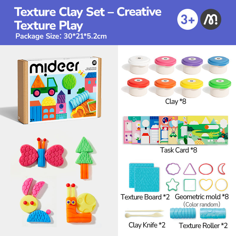 Mideer texture play set