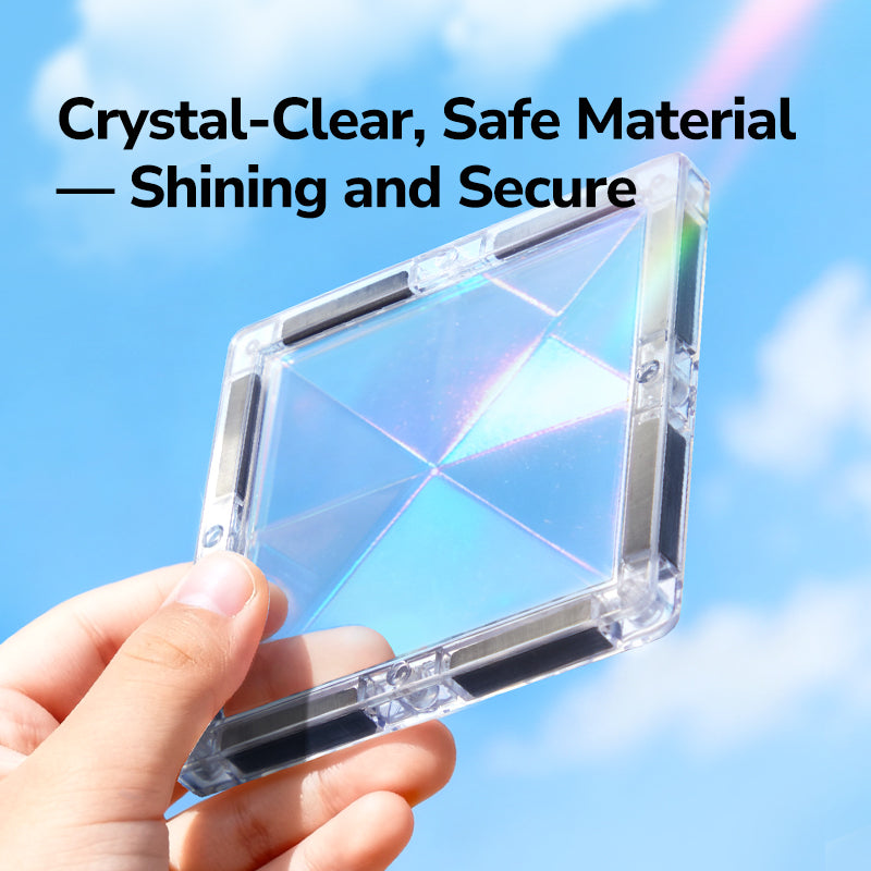 Mideer magnetic blocks - transparent diamonds (50 pcs)