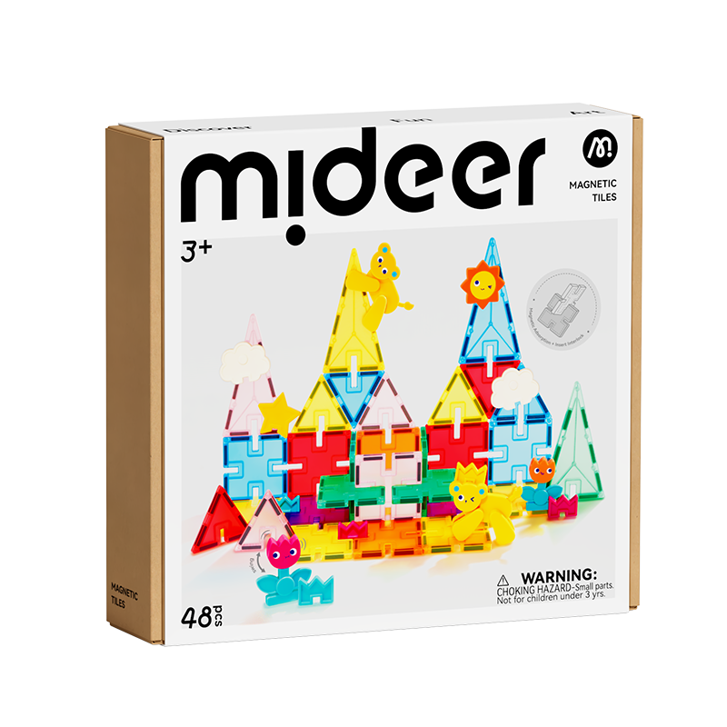 Mideer magnetic blocks - Wonder Kingdom (48 pcs)