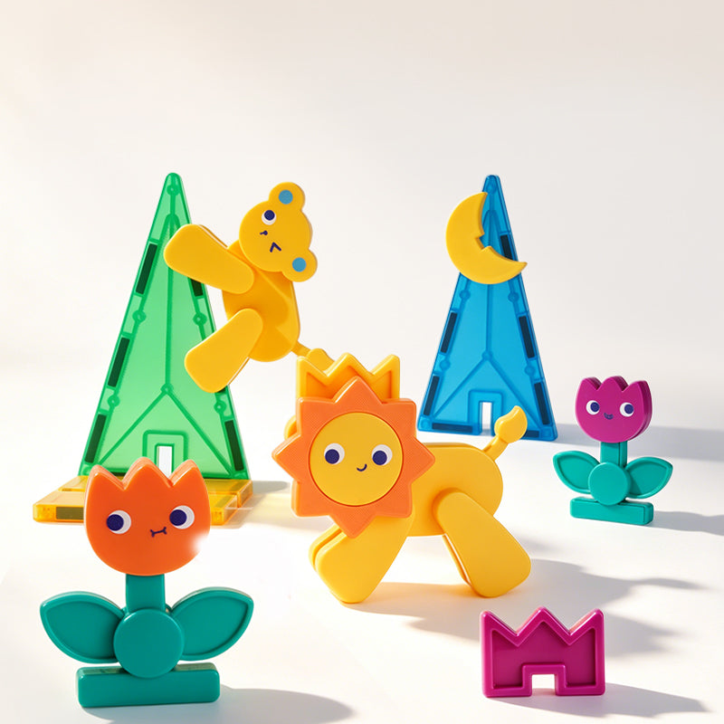 Mideer magnetic blocks - Wonder Kingdom (48 pcs)