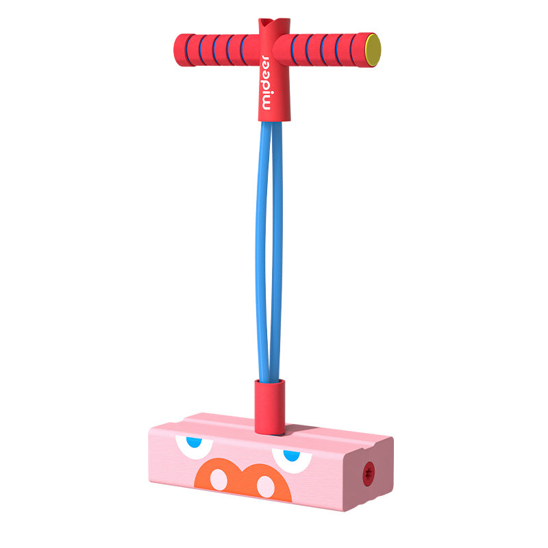 Skoczek POGO z dźwiękiem mideer – różowy