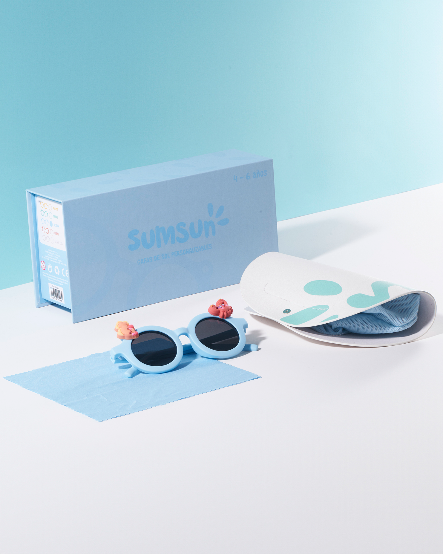Okulary przeciwsłoneczne dla dzieci SumSun – Ocean