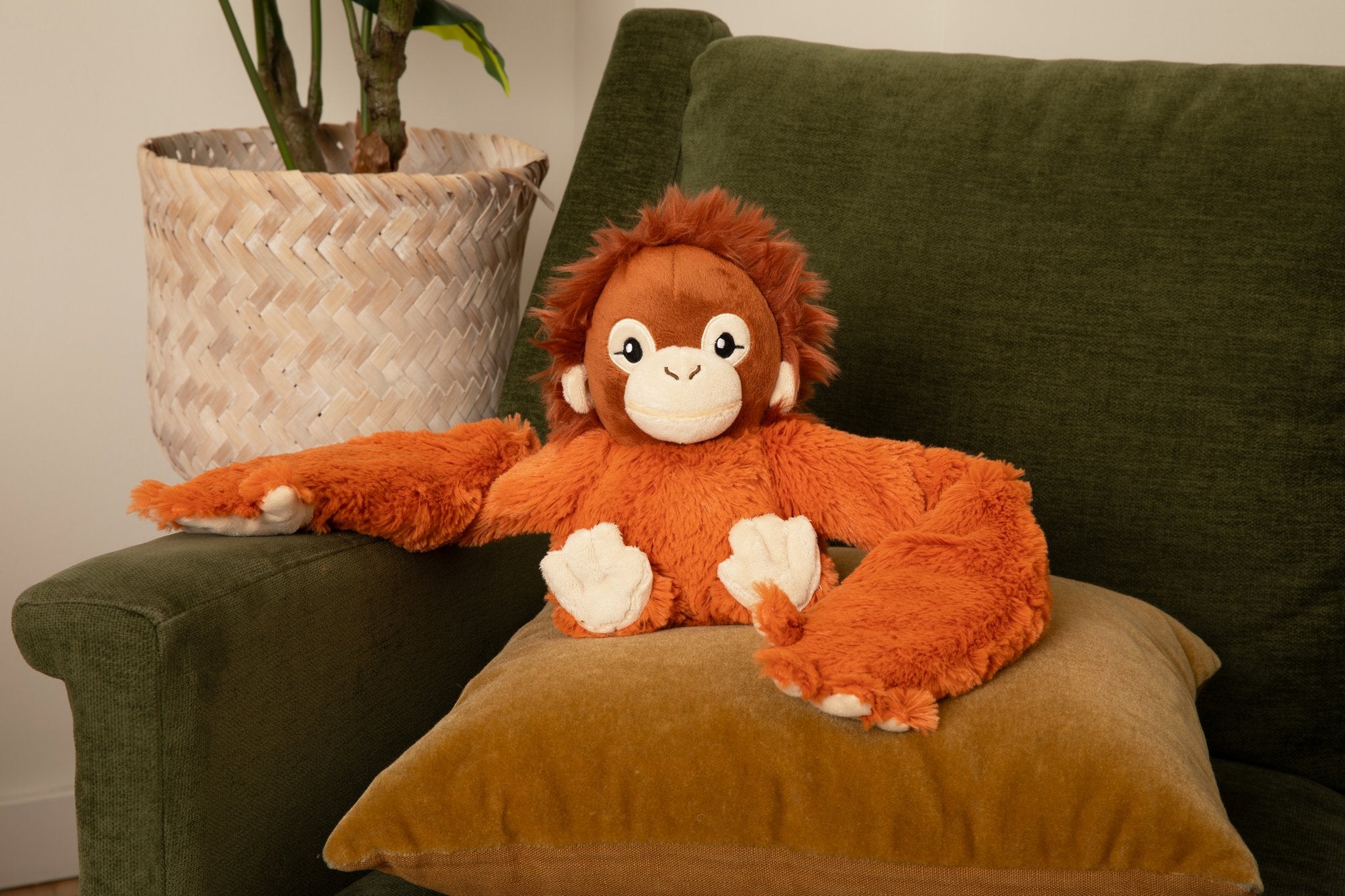 Hugimals Gewichtsplüsch – Orang-Utan Ollie