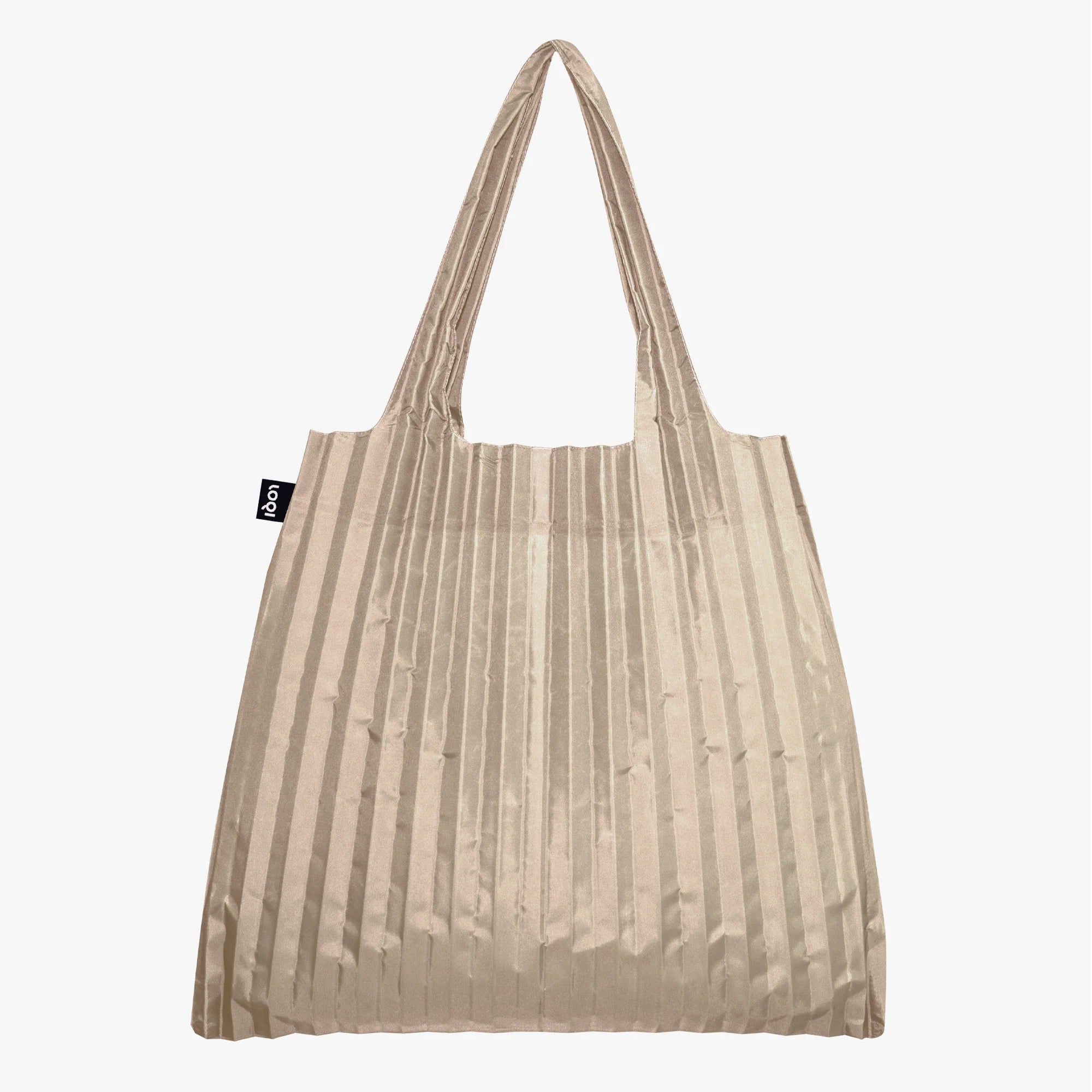 Torba plisowana LOQI – mocha