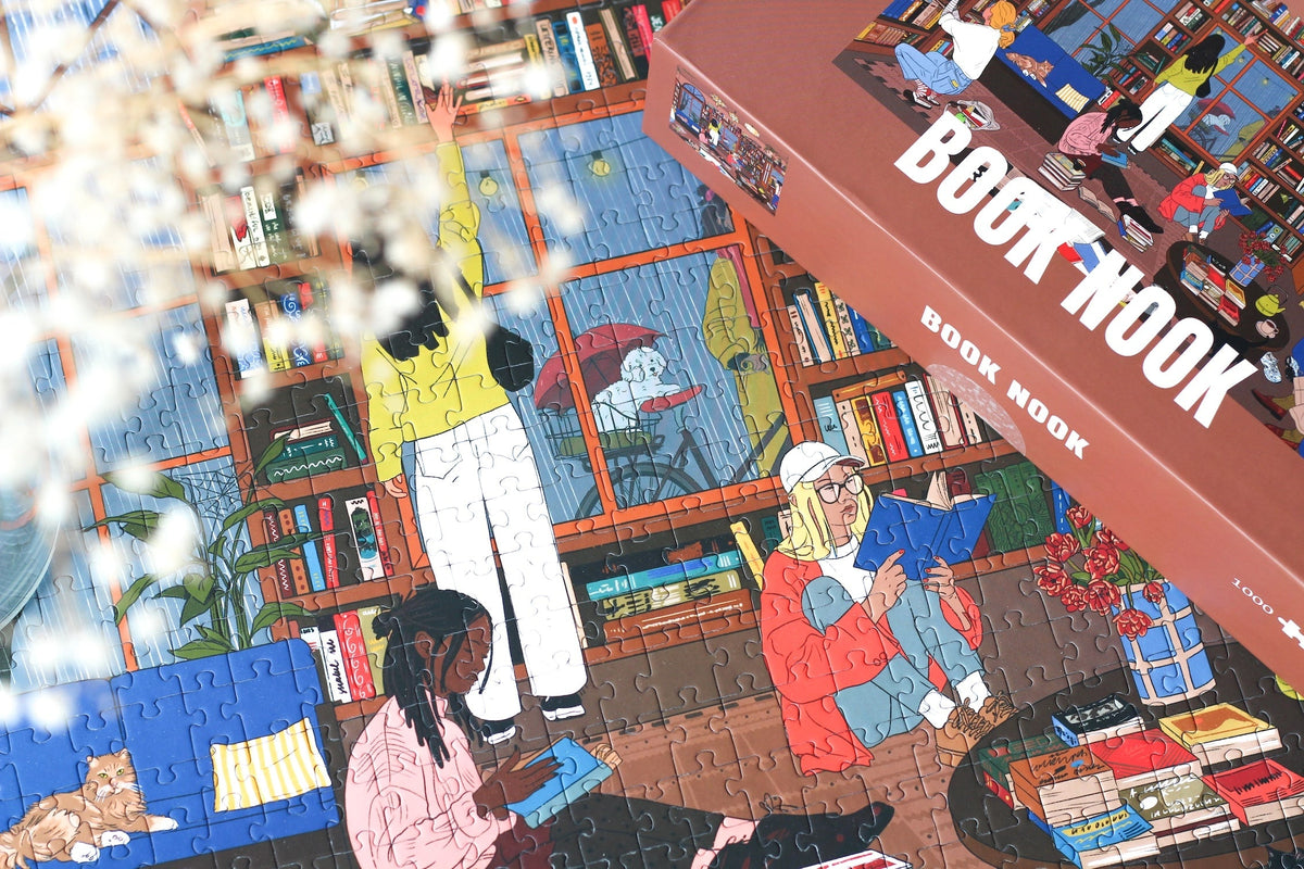 Puzzle Piecely – Book Nook (1000 el.)
