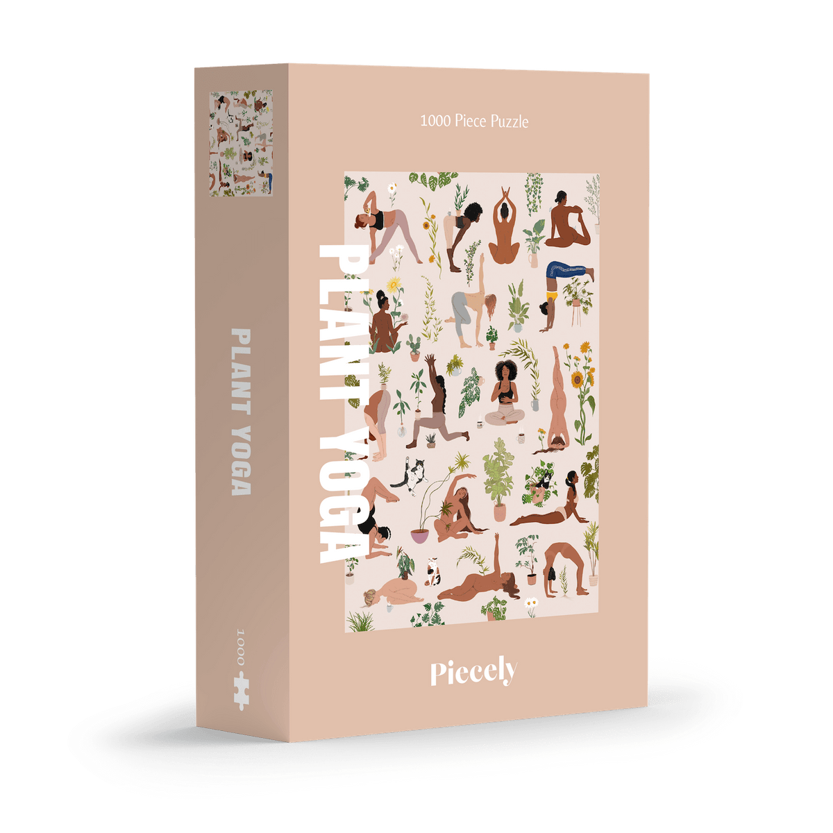 Puzzle Piecely – Plant Yoga (1000 el.)