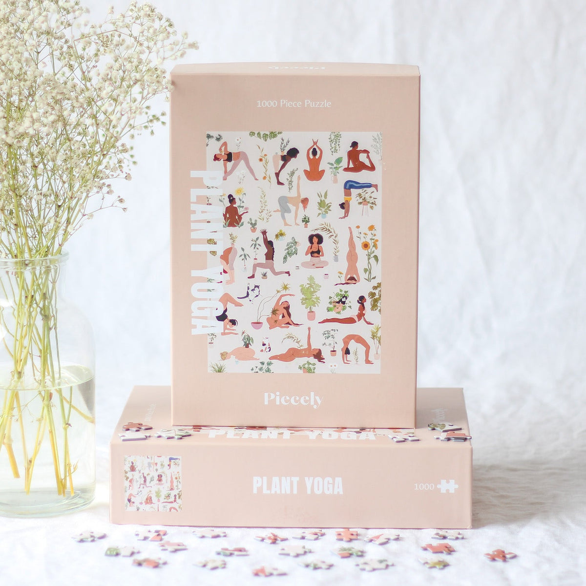 Puzzle Piecely – Plant Yoga (1000 el.)