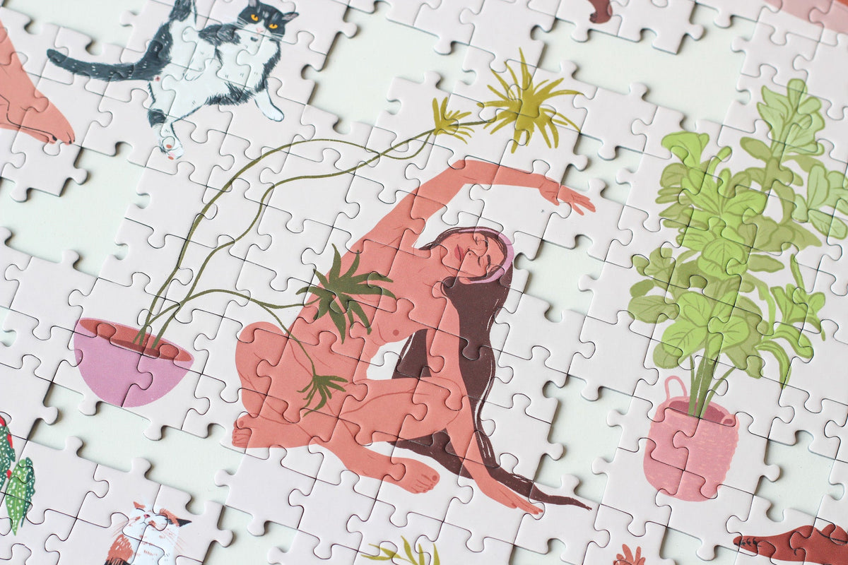 Puzzle Piecely – Plant Yoga (1000 el.)