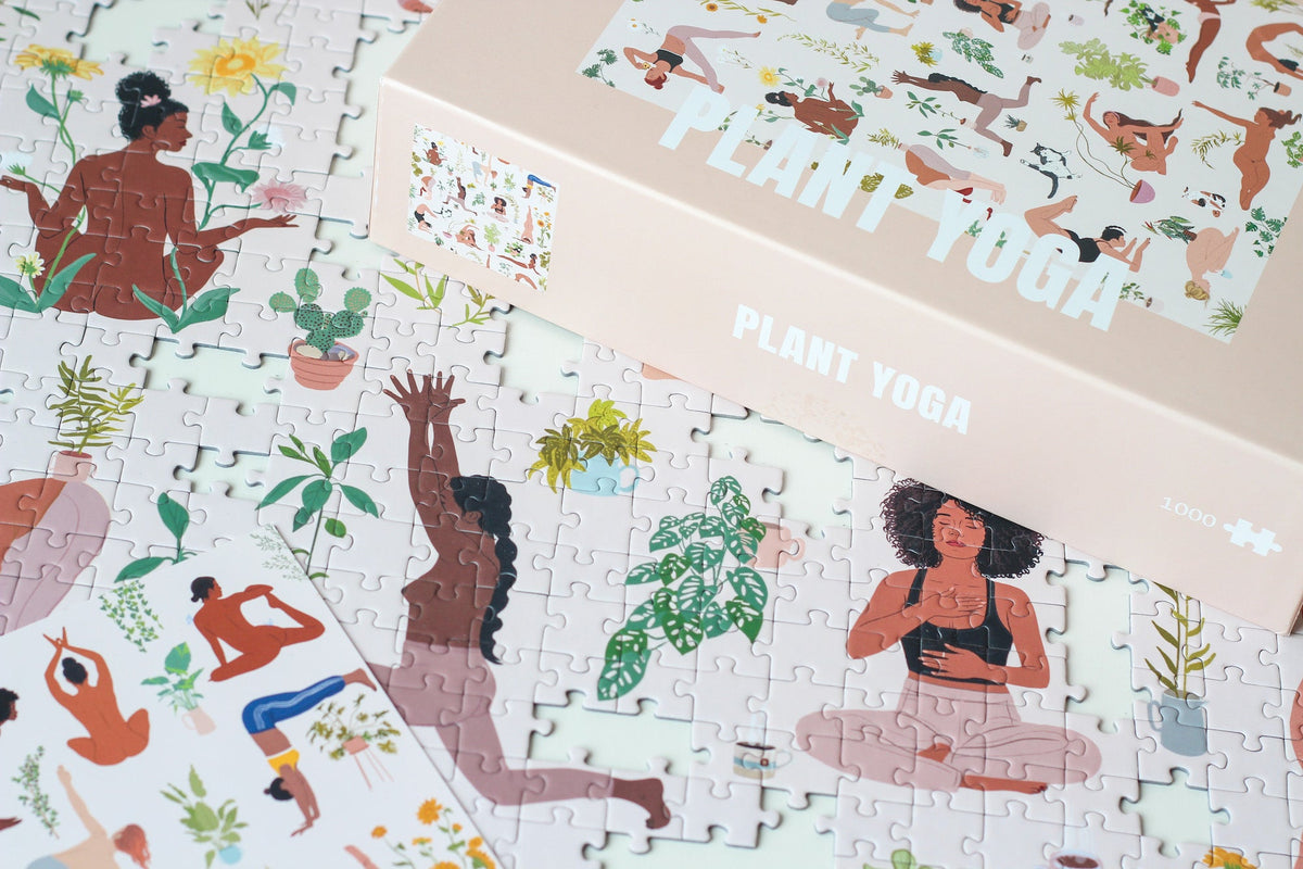 Puzzle Piecely – Plant Yoga (1000 el.)