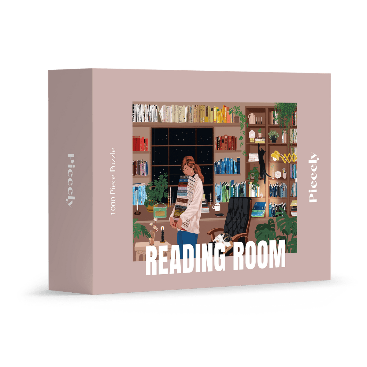 Puzzle Piecely – Reading Room (1000 el.)