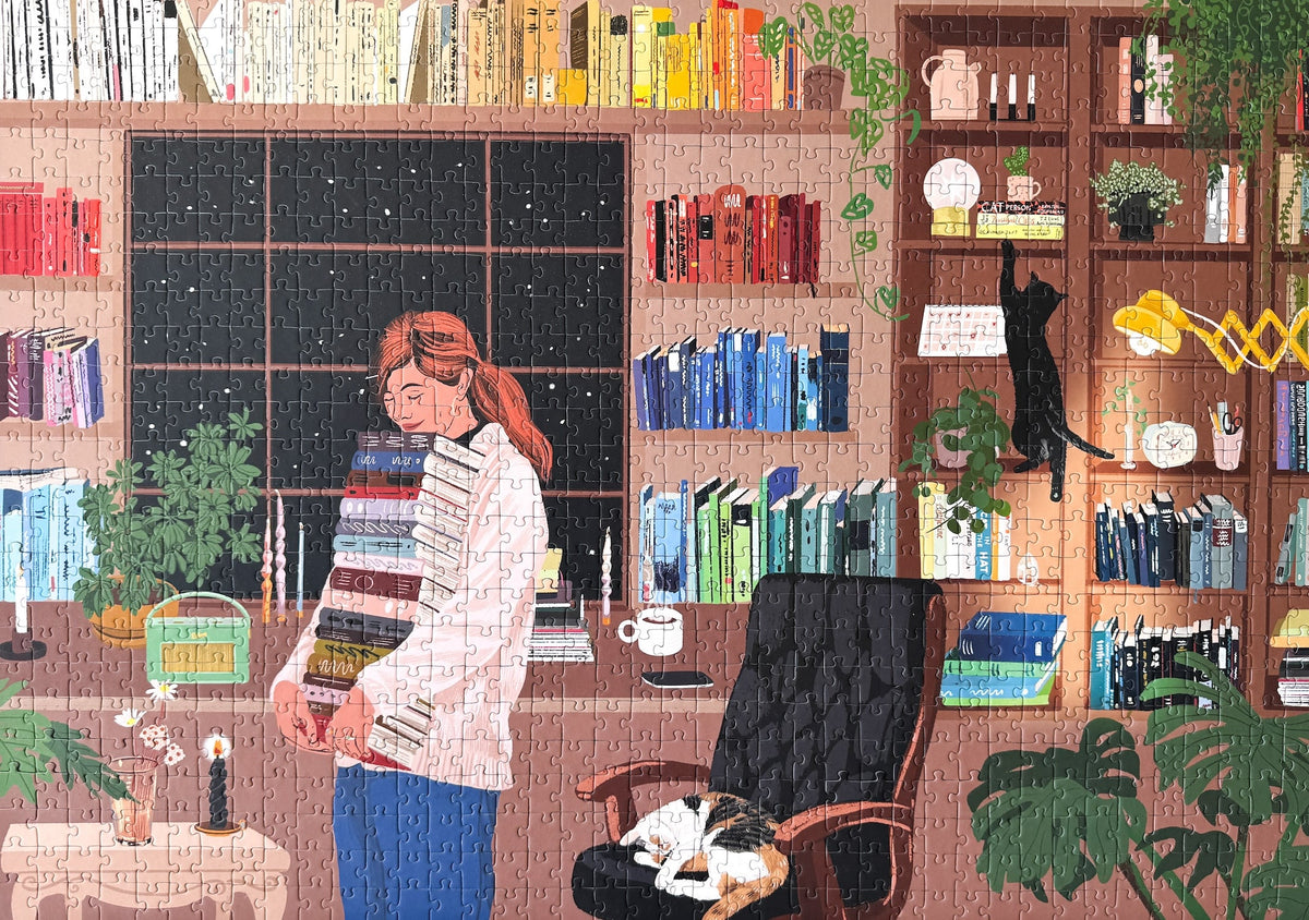 Puzzle Piecely – Reading Room (1000 el.)
