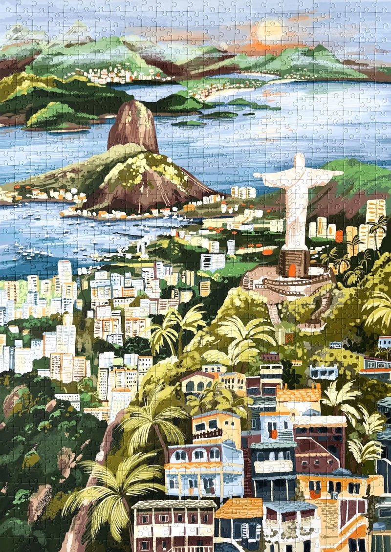 Piecely Puzzles – Rio de Janeiro (1000 pcs)