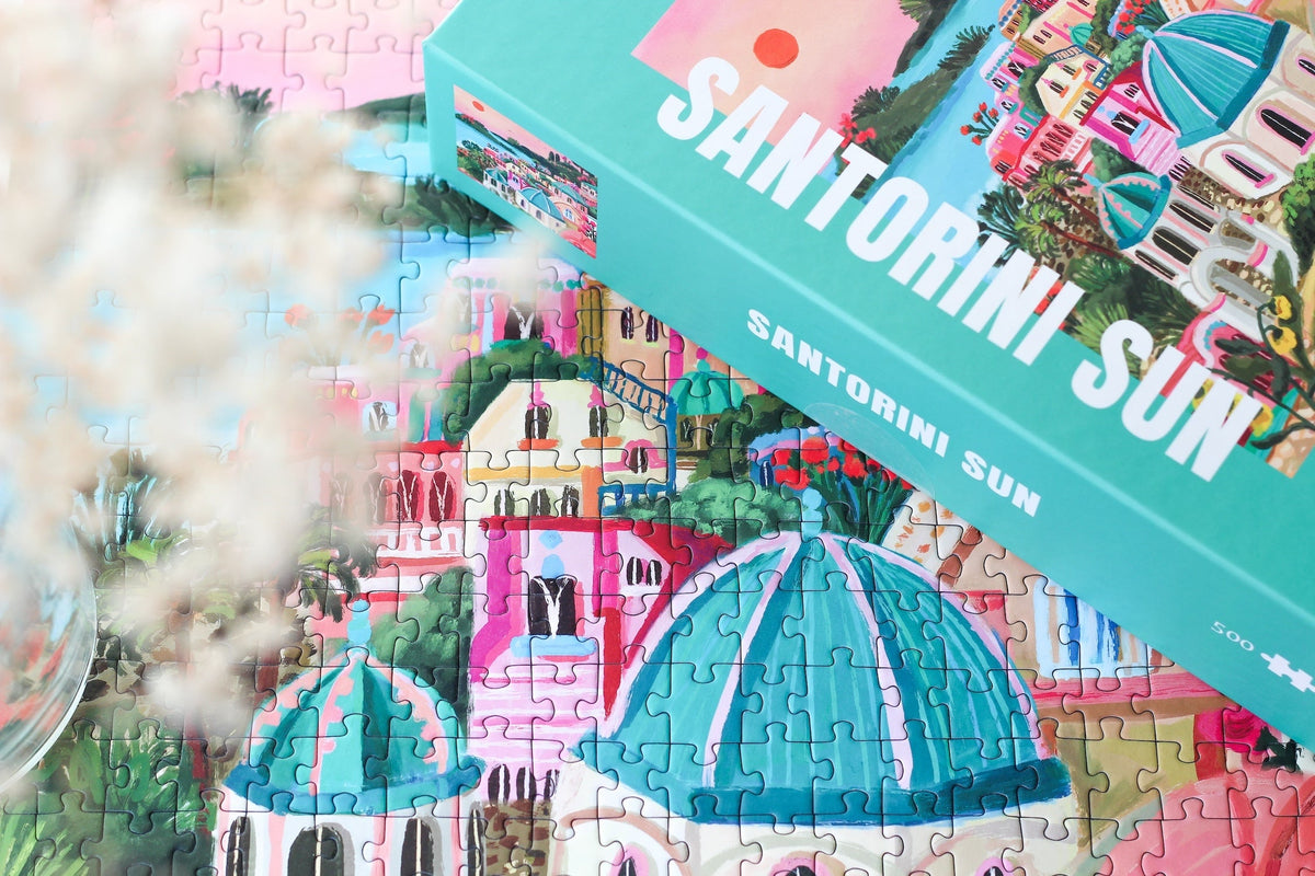 Puzzle Piecely – Santorini Sun (500 el.)