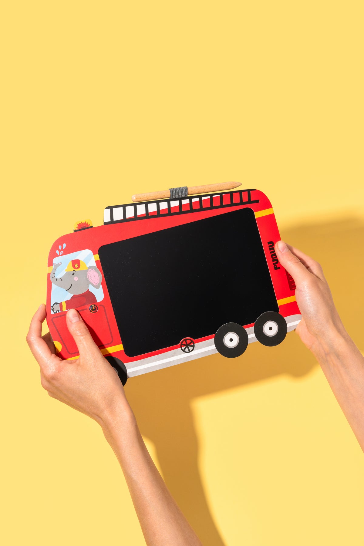 Tablet LCD do rysowania PUQUU - Wóz Strażacki