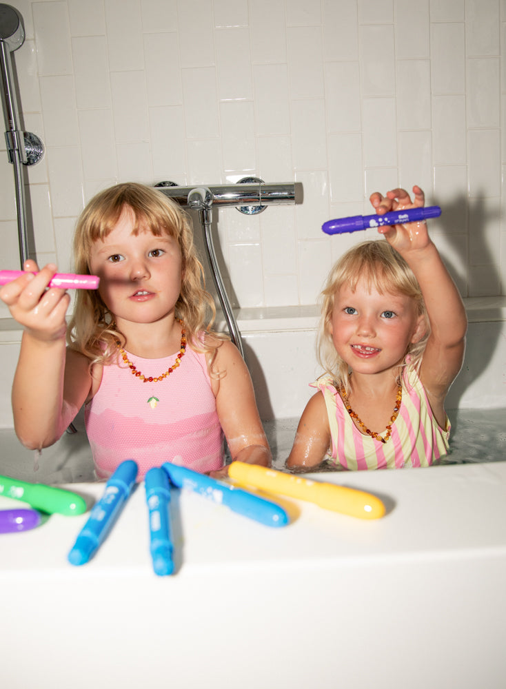 PUQUU bathtub crayons - 6 colors
