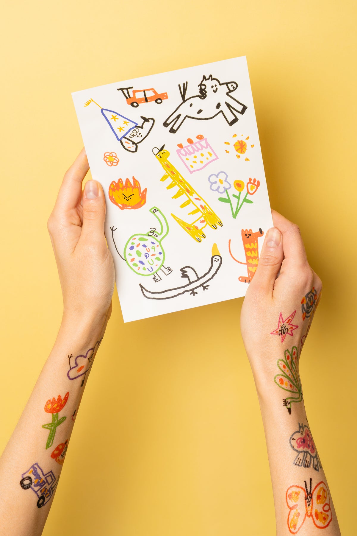 Zestaw tatuaży Artist Tattoo Collection by Jakub Dyc – 12 arkuszy