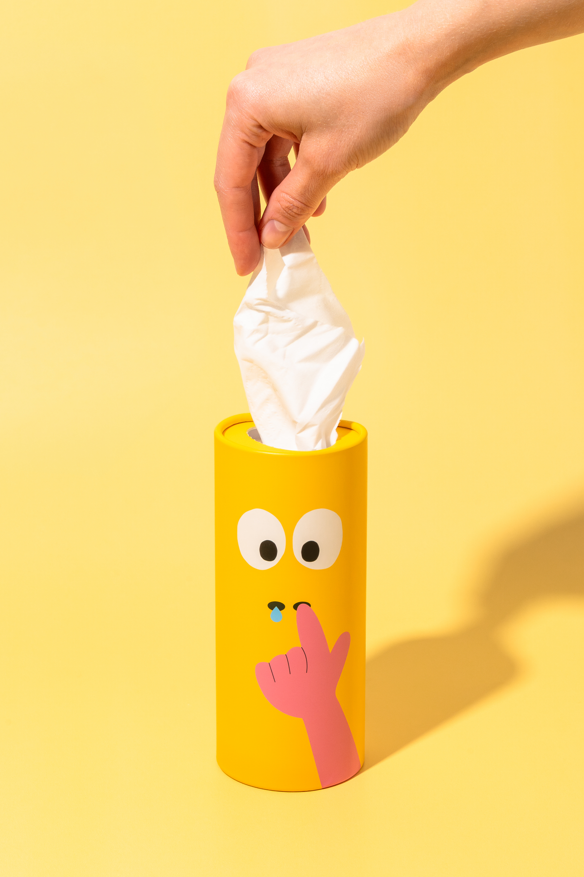 Chusteczki PUQUU Sneezy - żółte