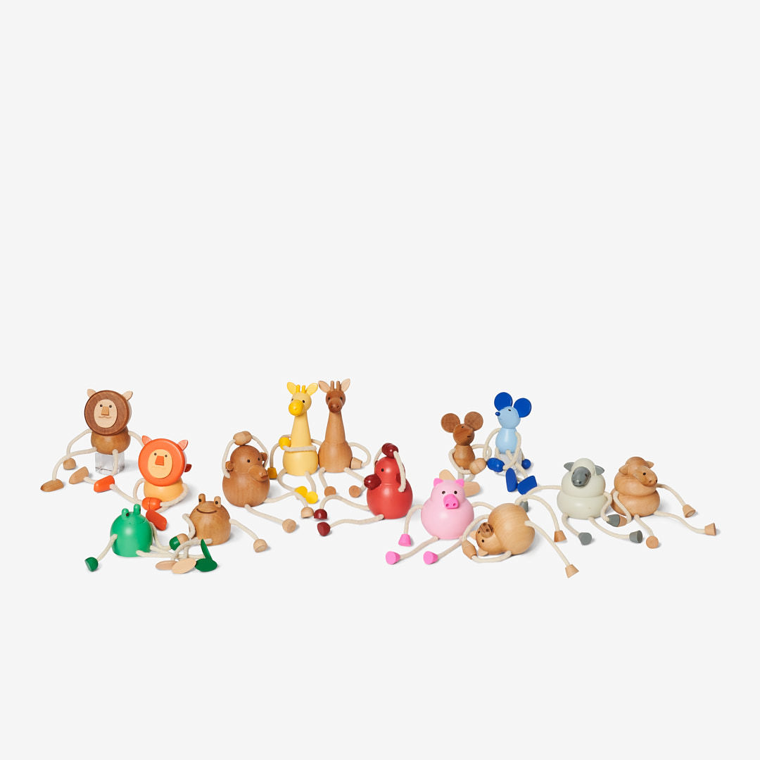 Drewniana figurka małpa Palimals Areaware