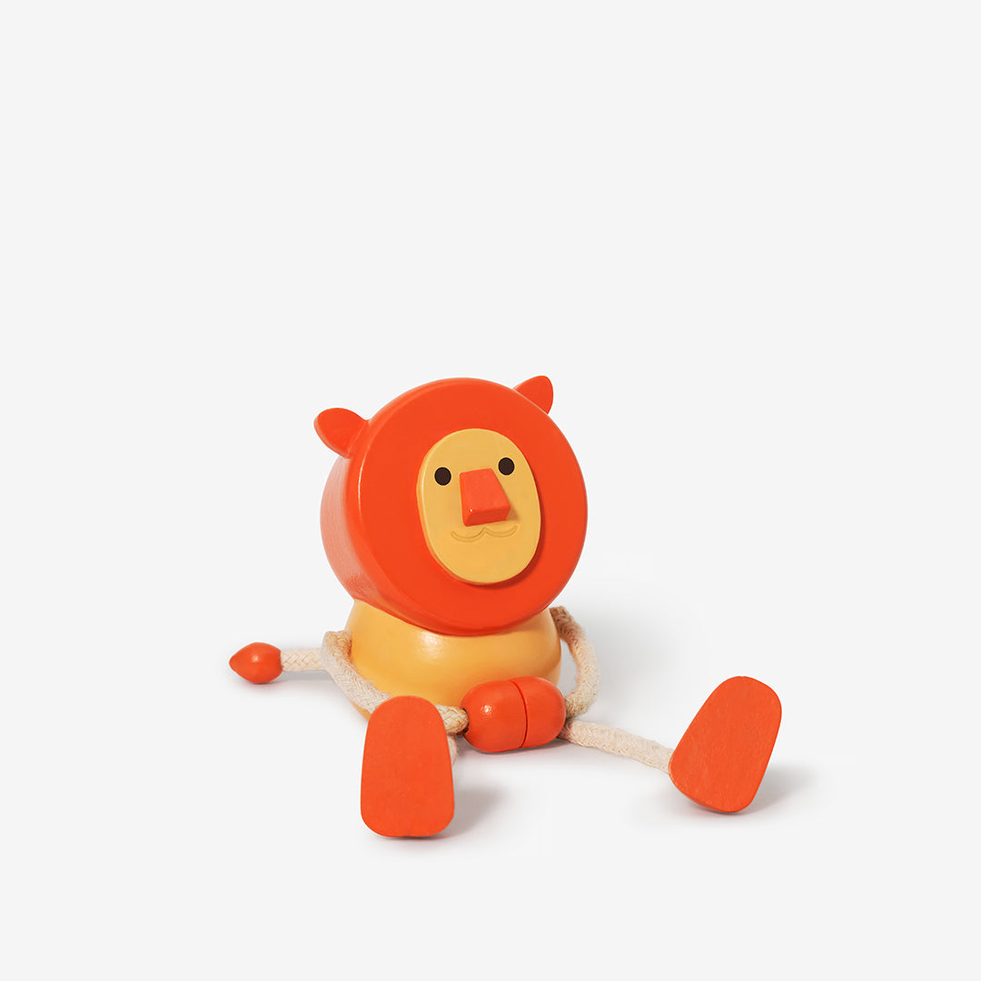 Drewniana figurka lew Palimals Areaware