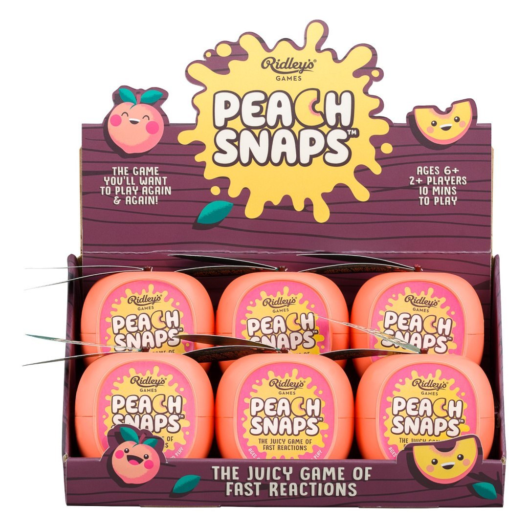 Gra karciana Peach Snaps w opakowaniu zbiorczym od BV JACOB COMPANY z szybkim trybem gry