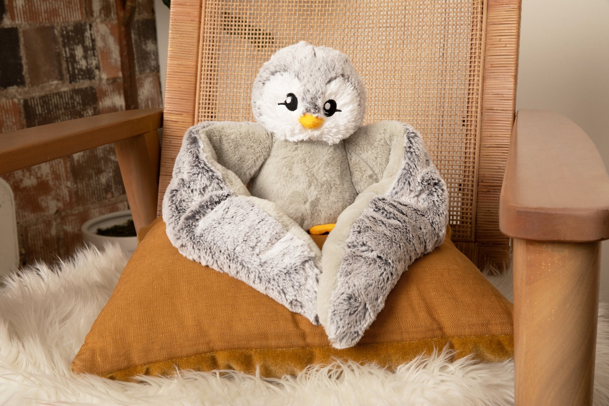 Hugimals Gewichtsplüschtier - Pinguin Pax