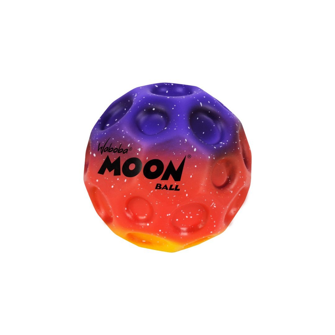 Kolorowa piłeczka Waboba Gradient Moon Ball z efektem gradientu inspirowanym powierzchnią księżyca