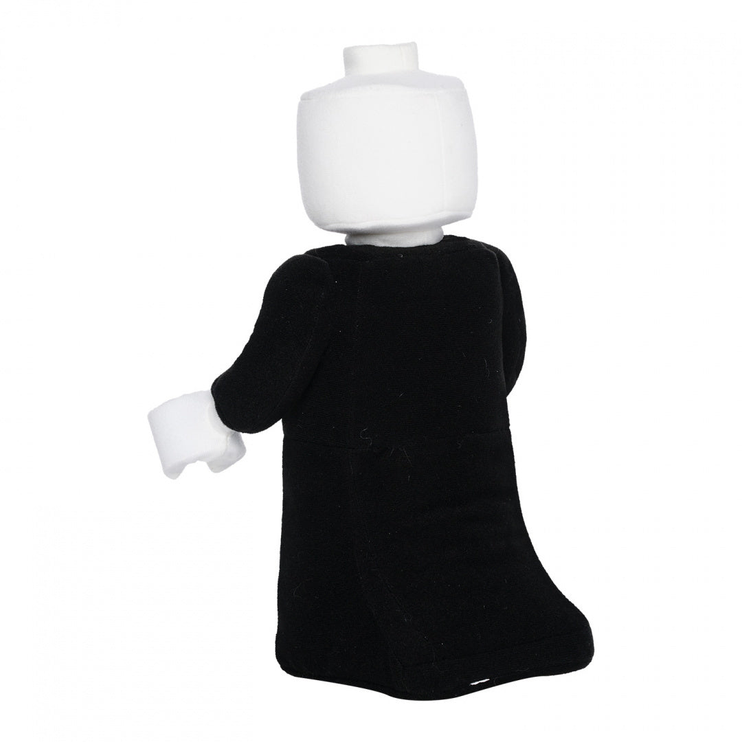 Pluszak LEGO Harry Potter Voldemort w czarnym płaszczu z białą głową w stylu LEGO