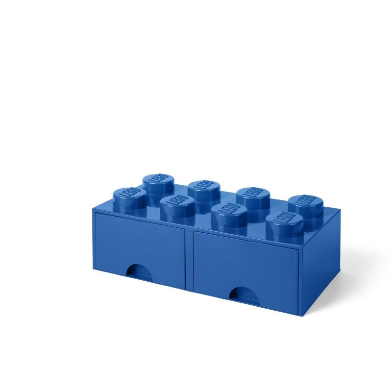 Niebieska szuflada LEGO Brick 8 do przechowywania małych przedmiotów i klocków
