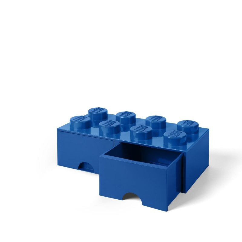 Niebieska szuflada LEGO Brick 8 do przechowywania klocków LEGO i drobnych przedmiotów