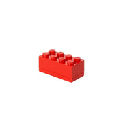 minipudełko LEGO 8 czerwone w kształcie klasycznej cegiełki do przechowywania drobiazgów