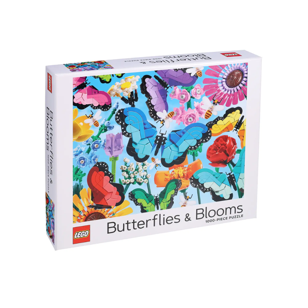 Puzzle LEGO® Butterflies & Blooms (1000 elementów)