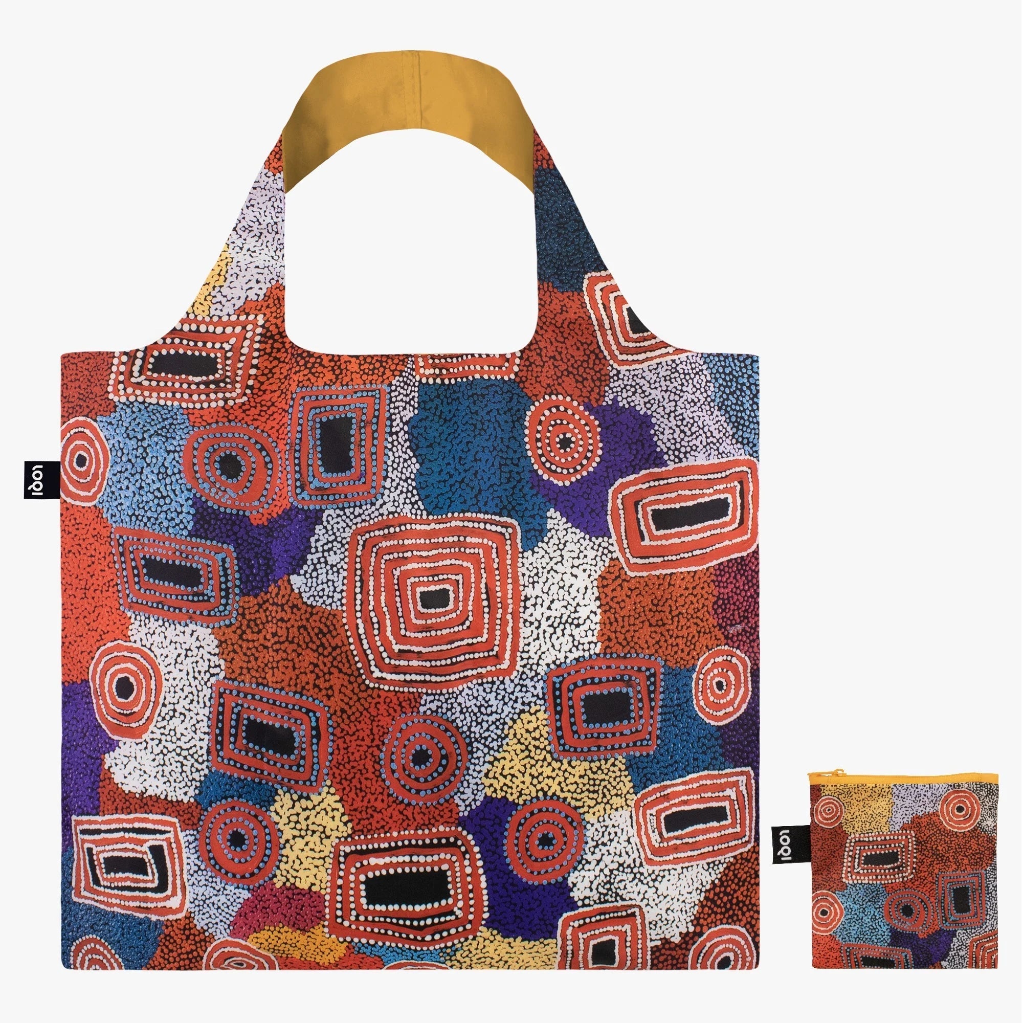 Torba LOQI Ada Nangala Dixon – Water Dreaming Red