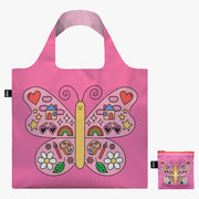 Torba LOQI Rosie Pink – Rose Butterfly