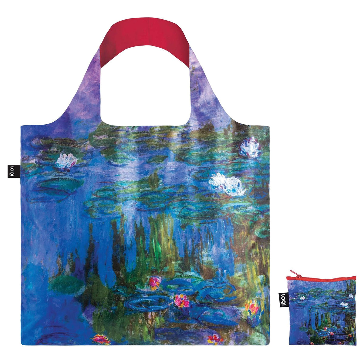 LOQI Claude Monet - Water Lilies Neon Pink