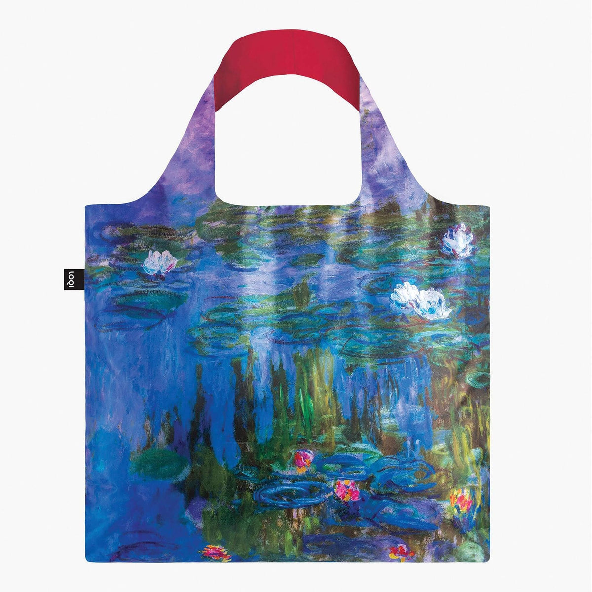 LOQI Claude Monet - Water Lilies Neon Pink