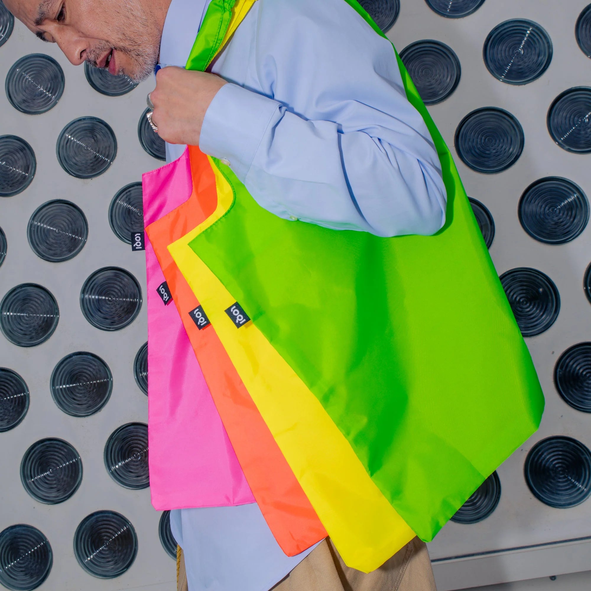 Torba LOQI Neon – green