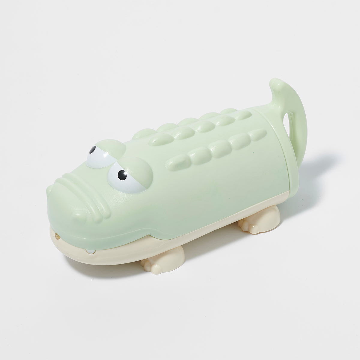Zielony pistolet wodny dla dzieci krokodyl marki Sunny Life z zabawnym designem