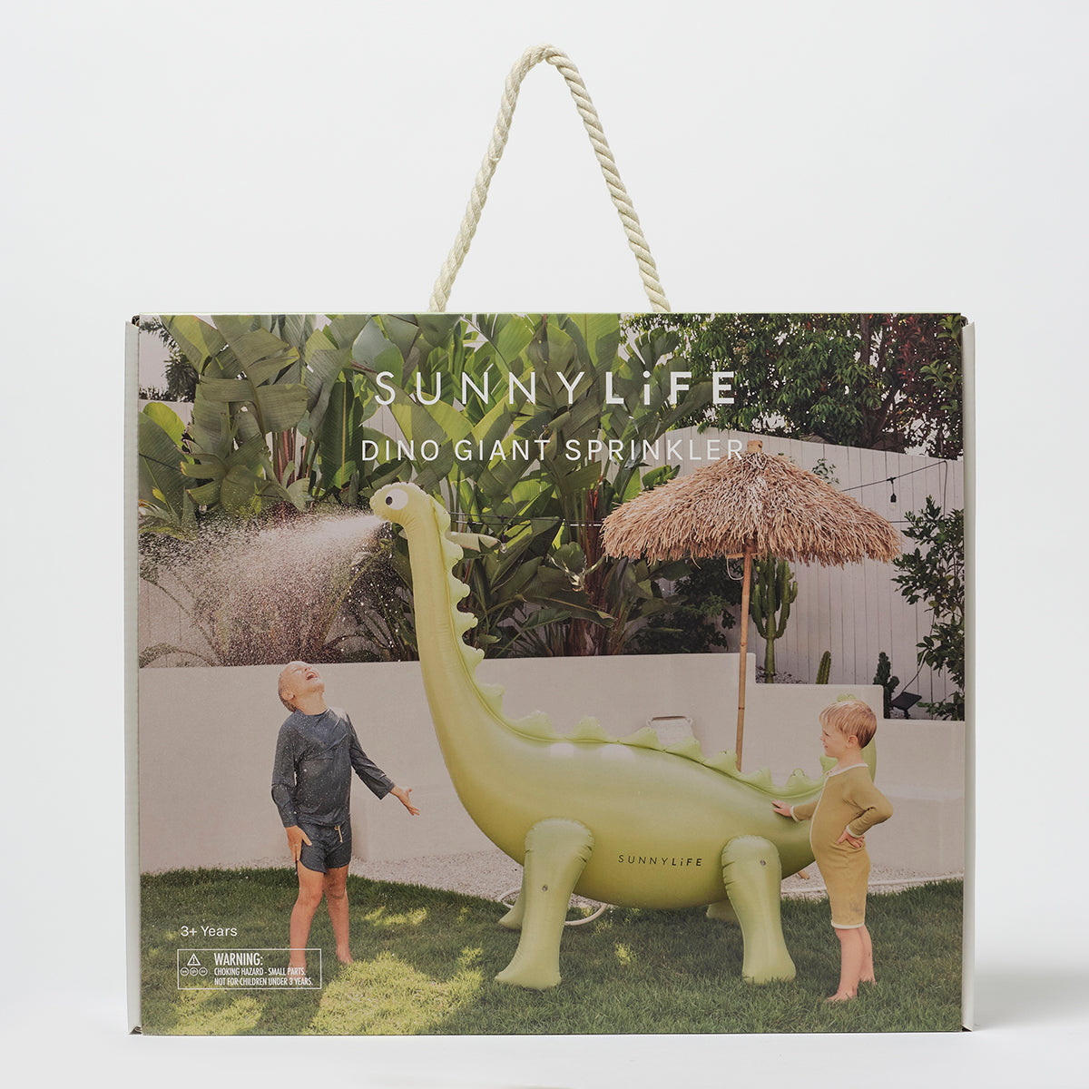 Dmuchany zraszacz gigant – Dino Into the Wild, khaki