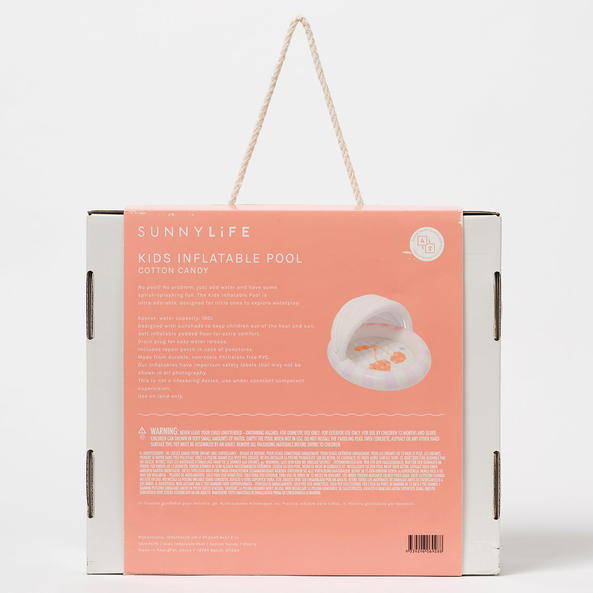 Basen z daszkiem – Cotton Candy Cherry