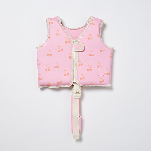 Dziecięca kamizelka do pływania (1-2 lata) – Cotton Candy Cherry