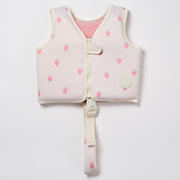 Children's swimming vest (1-2 years) – Strawberry Sunshine