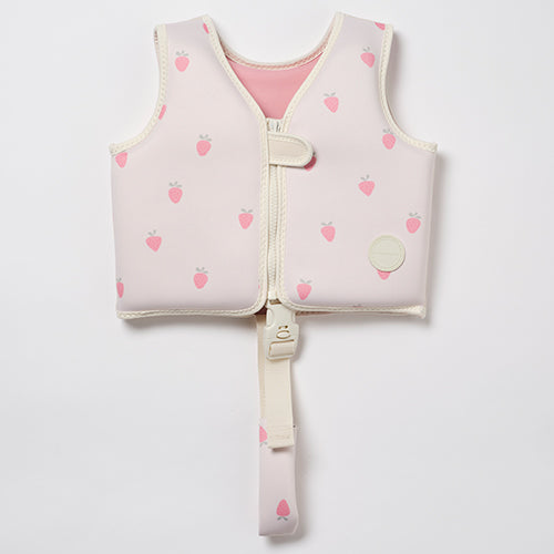 Children's swimming vest (1-2 years) – Strawberry Sunshine