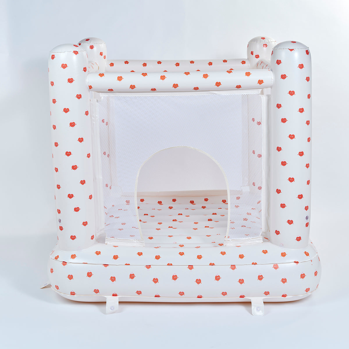 Dmuchany domek do skakania – Poppy the Peach, kremowy