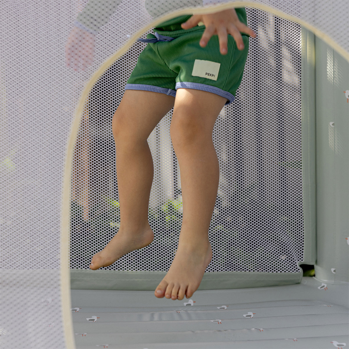 Casa inflable para saltar – Sammy the Seagull, verde
