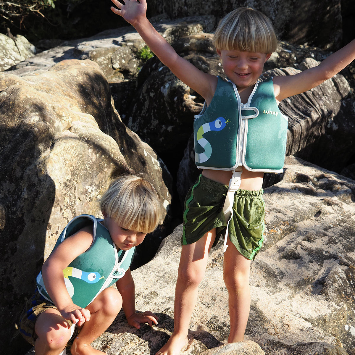 Children's swimming vest (1-2 years) – Into the Jungle